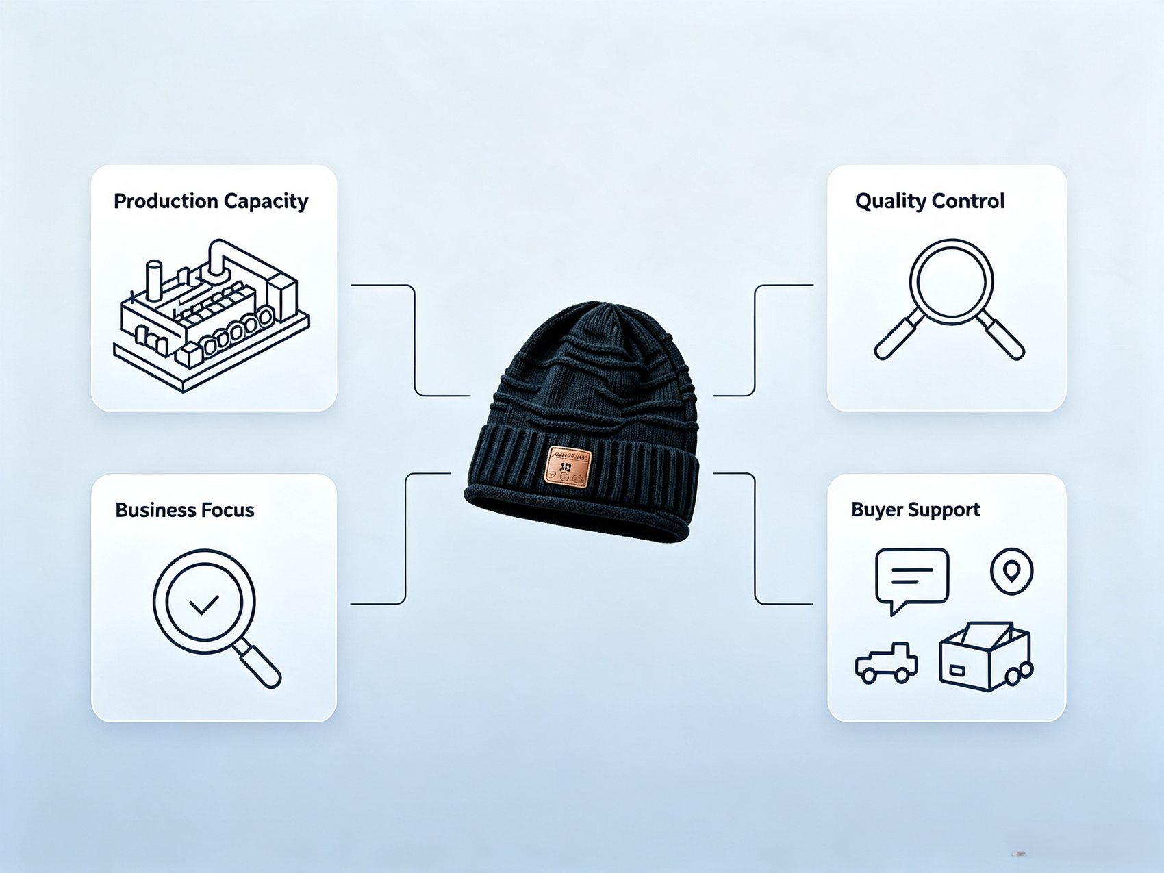 Production capacity and quality control system visual